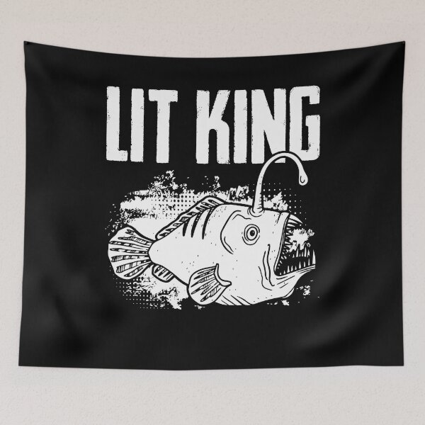 Item preview, Awesome Lit King Anglerfishes For A Seadevil Angelfish Lover designed and sold by Nessshirts.