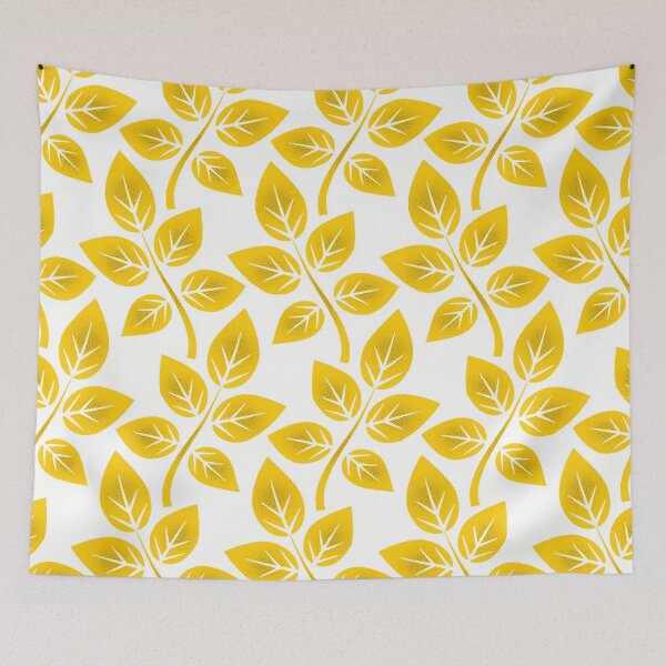 Item preview, Abstract flower yellow pattern designed and sold by FunArt4You.