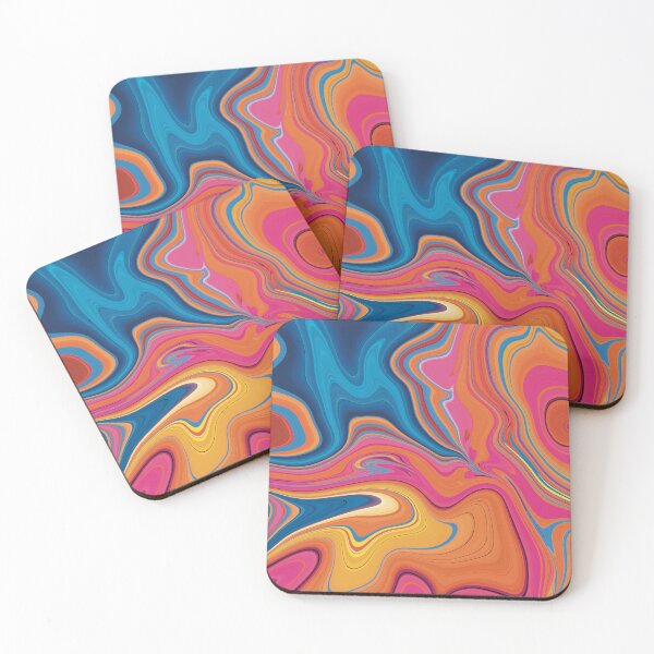 Item preview, Colorful Marble Design Fluid Art designed and sold by Lucky-Town-Art.