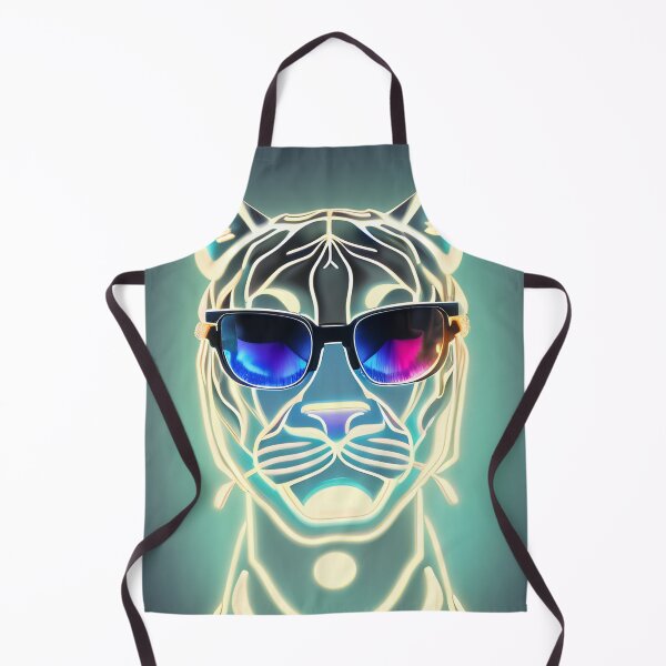 Item preview, Glowing White Tiger designed and sold by PopOptikal.