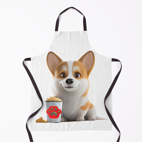 Item preview, Puppuccino Pals One Corgi and a Delicious Drink designed and sold by PosterManiaRo.