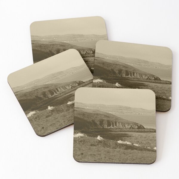 Item preview, Sheep on hillside beautiful Inishowen Donegal Ireland Tint designed and sold by eddiebarronshop.