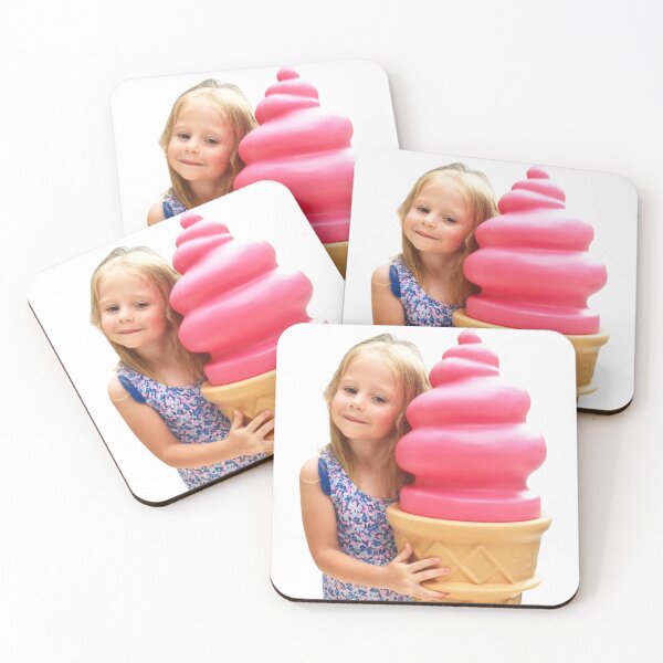 Item preview, Like Nastya holding a big ice cream cone designed and sold by theJuniorJams.