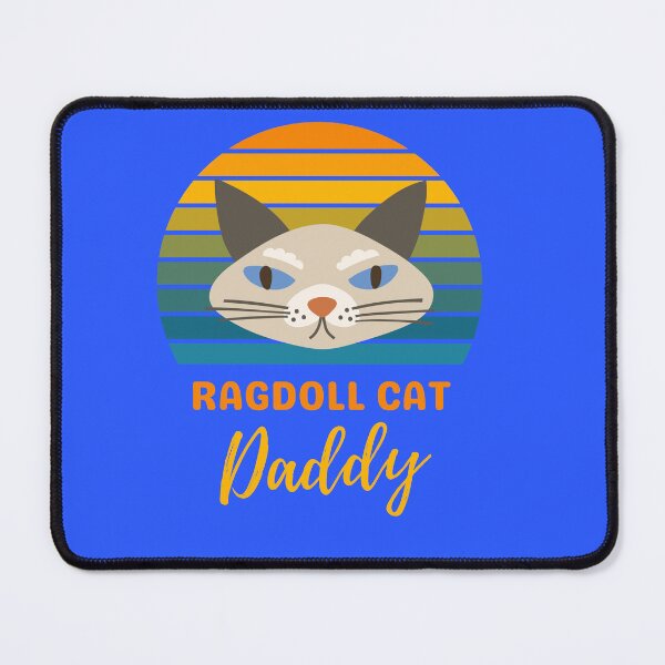 Item preview, Ragdoll Cat Daddy Vintage Sunset, Funny Cat Daddy, Cat Lover designed and sold by efenem.