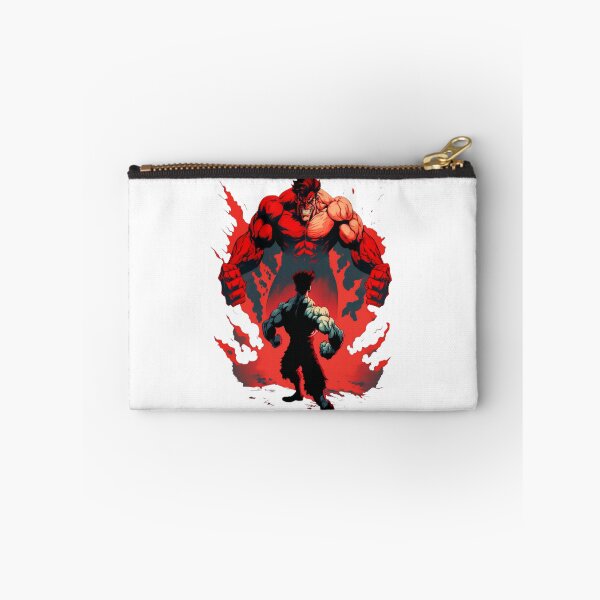 Item preview, Anime Boy With Big Muscles In A Big Fight Against A Red Demon designed and sold by YSNbr.