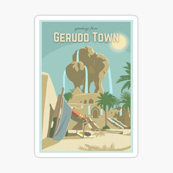 Aperçu de l'œuvre Salutations de la ville de Gerudo créée et vendue par sanne-korpel.