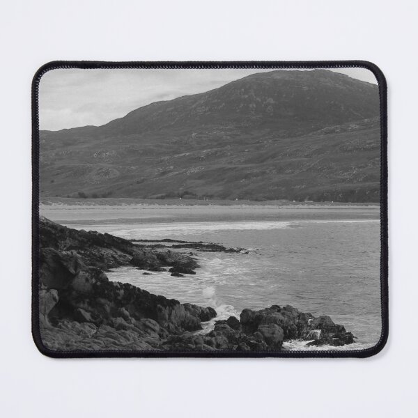 Item preview, Inishowen Coastline Donegal Ireland black and white designed and sold by eddiebarronshop.