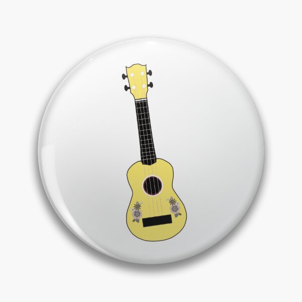 Item preview, Ukulele in yellow designed and sold by piesdesignart.