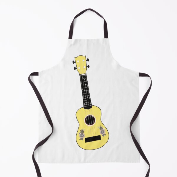 Item preview, Ukulele in yellow designed and sold by piesdesignart.