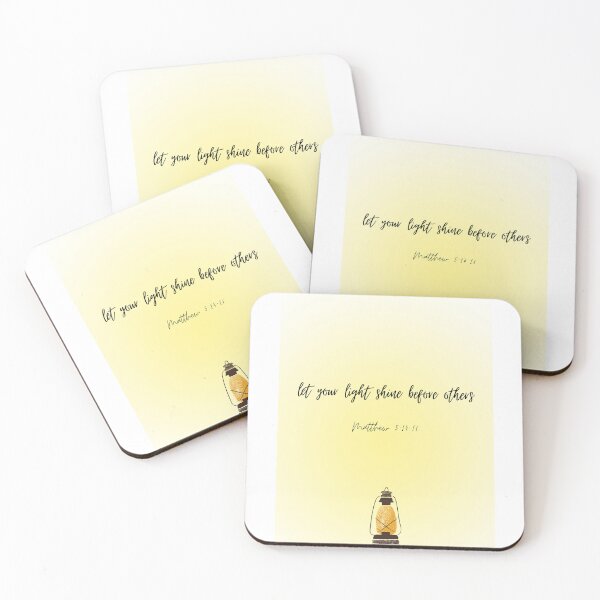 Item preview, Let your light shine before others  | Bible verse  designed and sold by Leafy Impressions.