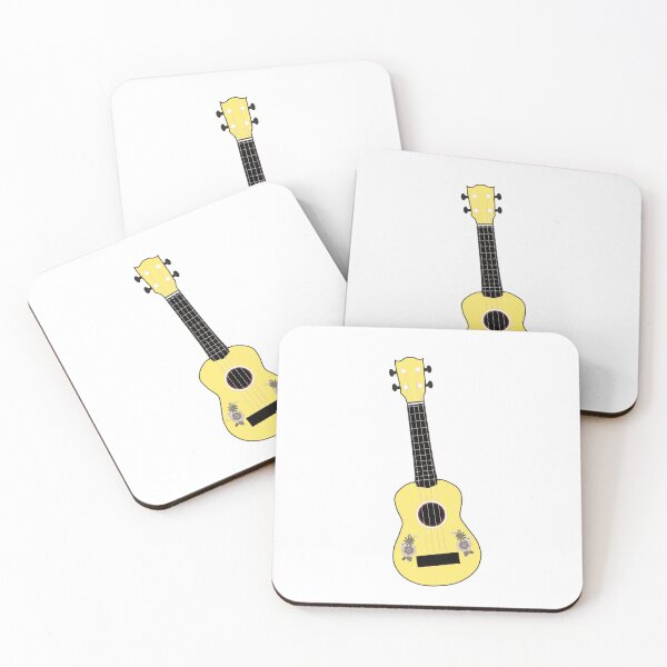 Item preview, Ukulele in yellow designed and sold by piesdesignart.