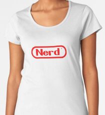 Nerd Women's Premium T-Shirt
