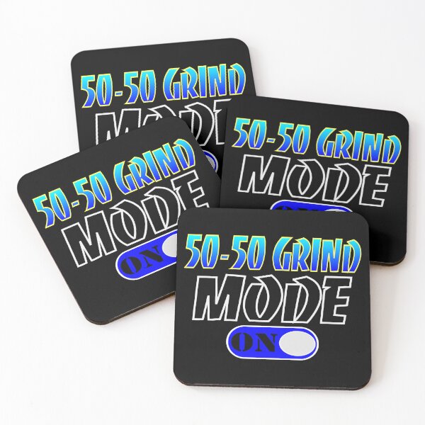 Item preview, 50-50 Grind Mode On - Skateboarding Lovers, fun designed and sold by MTBSkaterLoversTees.