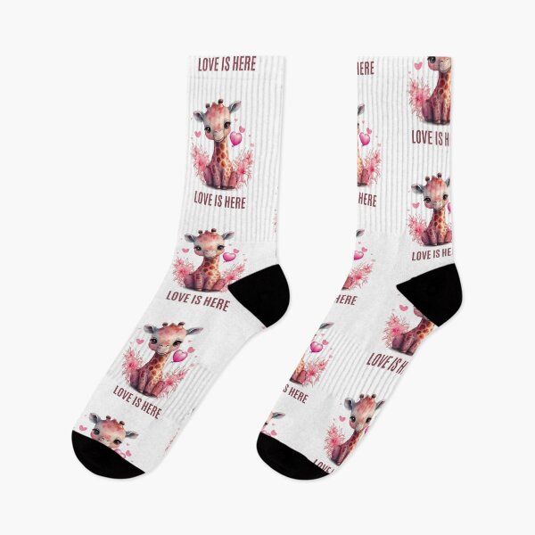 Item preview, Love is here, valentine's day designed and sold by Tiny-Love ⭐⭐⭐⭐⭐.