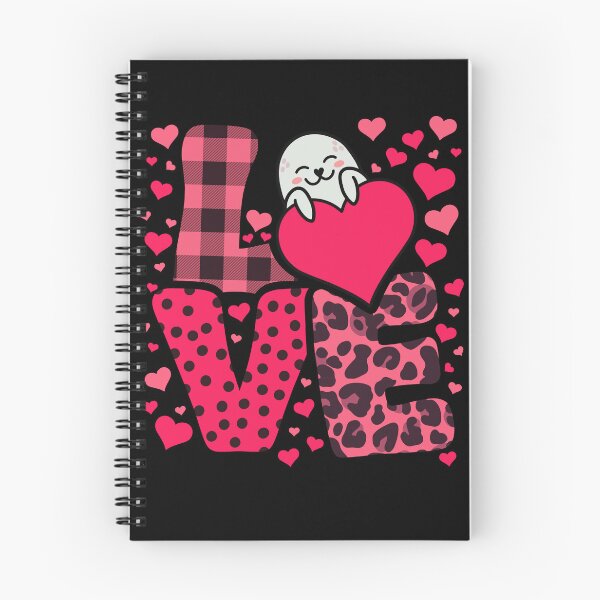 Item preview, Cute Kawaii Valentine Seal Love Hearts Valentines Day designed and sold by JokeGysen.