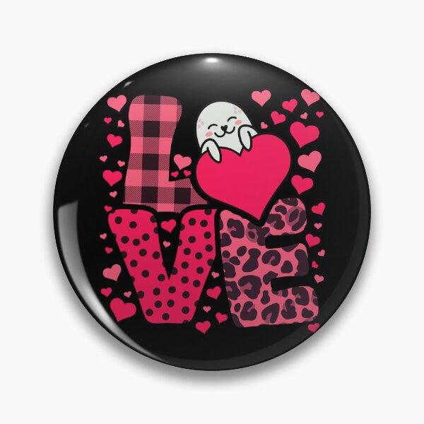 Item preview, Cute Kawaii Valentine Seal Love Hearts Valentines Day designed and sold by JokeGysen.