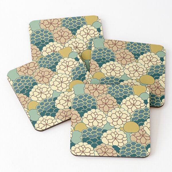 Item preview, Colorful japanese garden flower designed and sold by AndrewWorld.