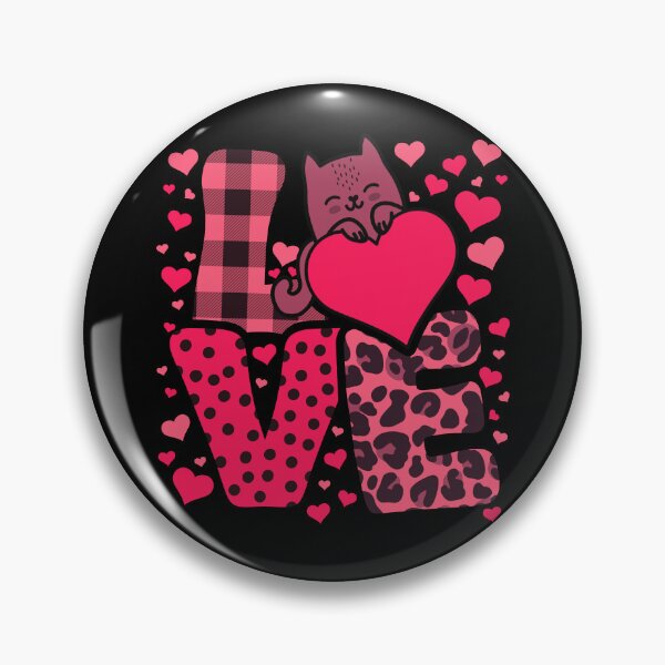 Item preview, Cute Kawaii Valentine Cat Love Hearts Valentines Day designed and sold by JokeGysen.