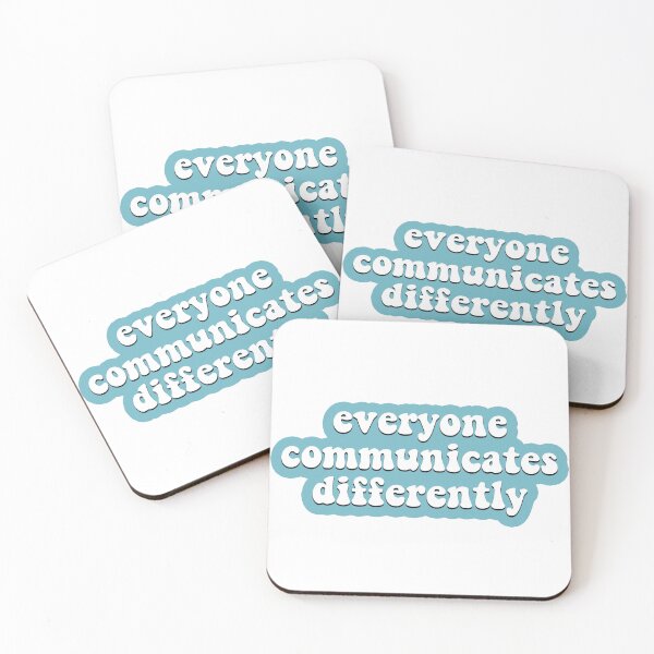 Item preview, Everyone communicates differently designed and sold by Inclusemuse  Lifestyle.