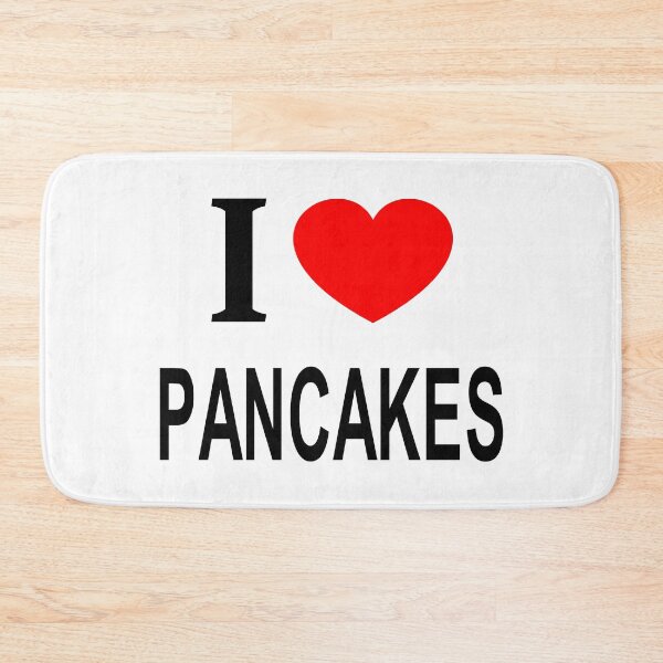 Item preview, I ❤️ PANCAKES I LOVE PANCAKES I HEART PANCAKES designed and sold by usernamenaijan.