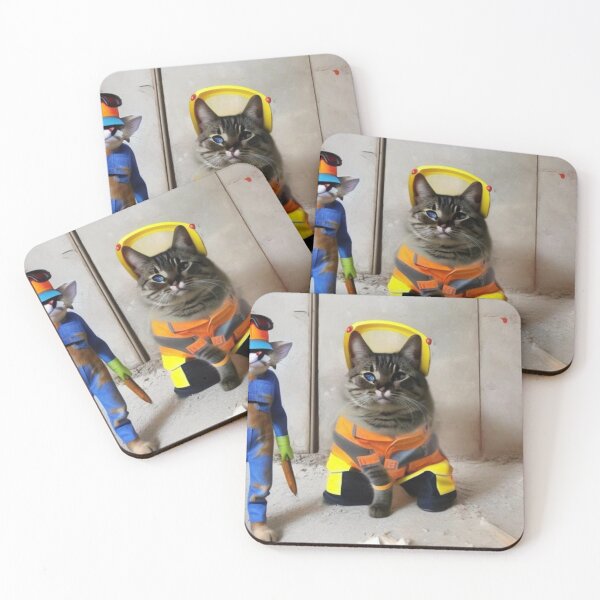 Item preview, Cats work too designed and sold by BiTdeH.