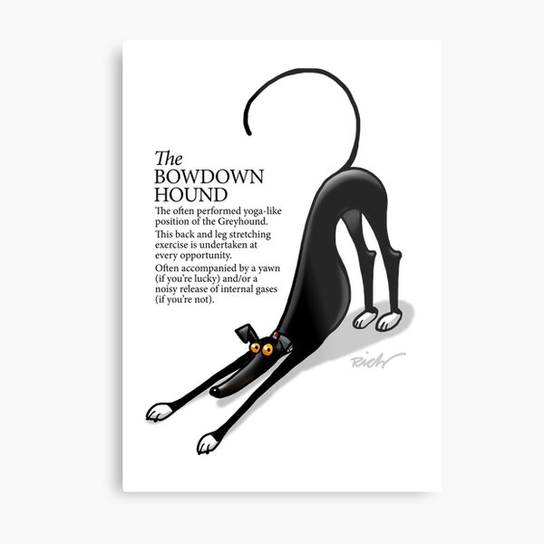 Item preview, Bowdown Hound (with caption) designed and sold by RichSkipworth.