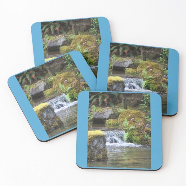 Item preview, Waterfall, Japanese Garden - Portland, Oregon designed and sold by TechLaughs.