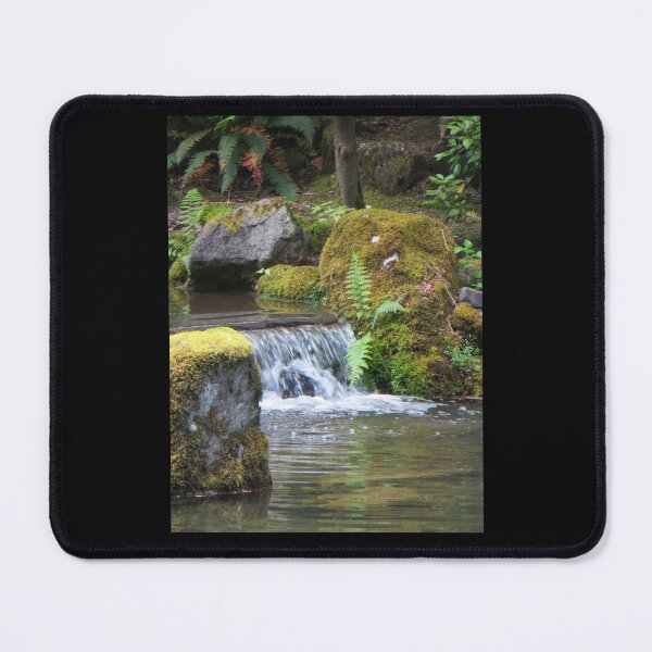 Item preview, Waterfall, Japanese Garden - Portland, Oregon designed and sold by TechLaughs.