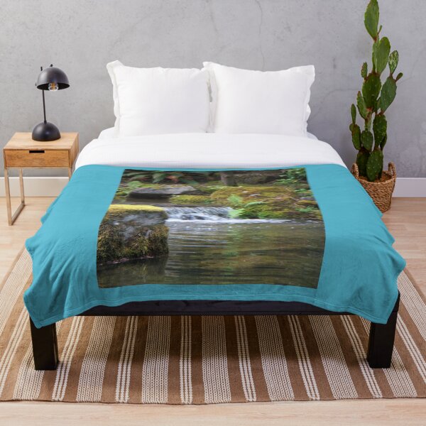 Item preview, Waterfall, Japanese Garden - Portland, Oregon designed and sold by TechLaughs.
