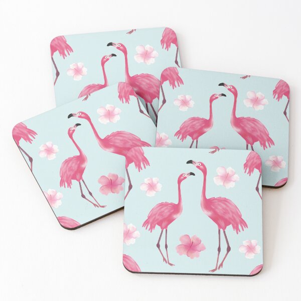 Item preview, Tropical Island Life - Flamingos mint designed and sold by Mrs-mint.