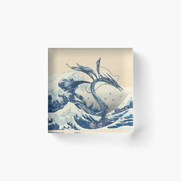 Item preview, The Great Wave off Altissia designed and sold by SilverettaArt.