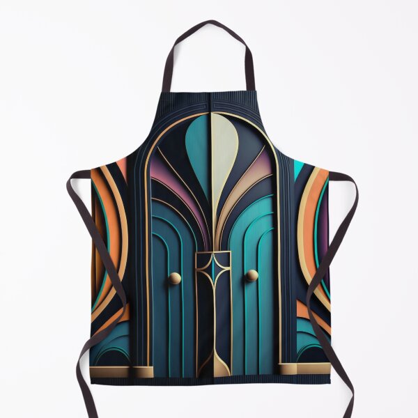 Item preview, Rainbow Art Deco Door Pattern | Rainbow Door | Decorated Door | iPhone Case | Pastel Architecture | high resolution designed and sold by Synthetic-Intel.