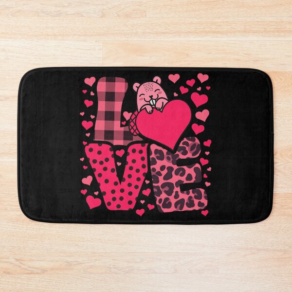 Item preview, Cute Kawaii Valentine Beaver Love Hearts Valentines Day designed and sold by JokeGysen.