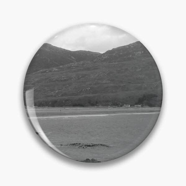 Item preview, Awesome Inishowen coast in Donegal Ireland black and white designed and sold by eddiebarronshop.