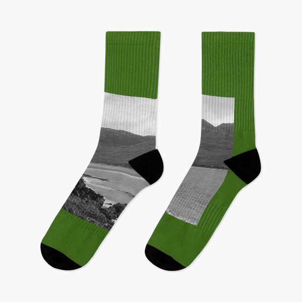 Item preview, Awesome Inishowen coast in Donegal Ireland black and white designed and sold by eddiebarronshop.