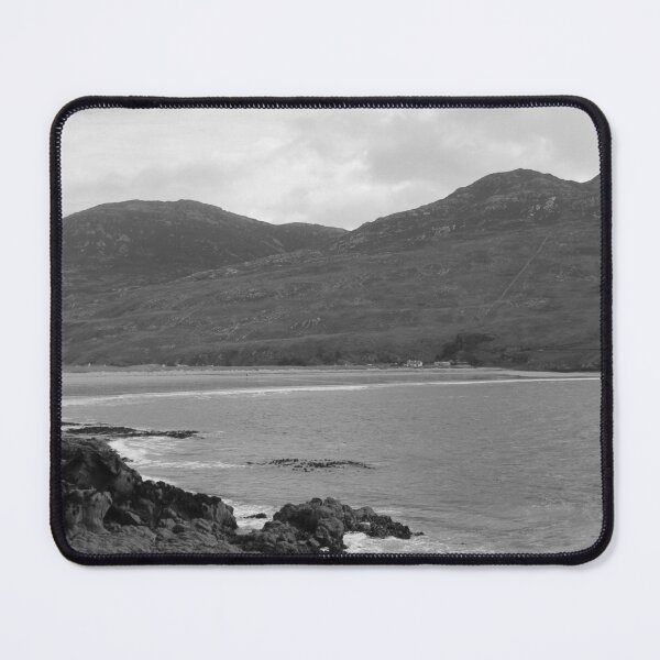 Item preview, Awesome Inishowen coast in Donegal Ireland black and white designed and sold by eddiebarronshop.