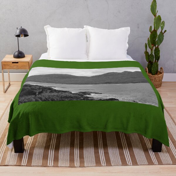 Item preview, Awesome Inishowen coast in Donegal Ireland black and white designed and sold by eddiebarronshop.