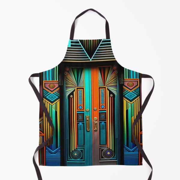 Item preview, Mexican Art Deco Door Pattern | Rainbow Door | Decorated Door | iPhone Case | Pastel Architecture | high resolution designed and sold by Synthetic-Intel.