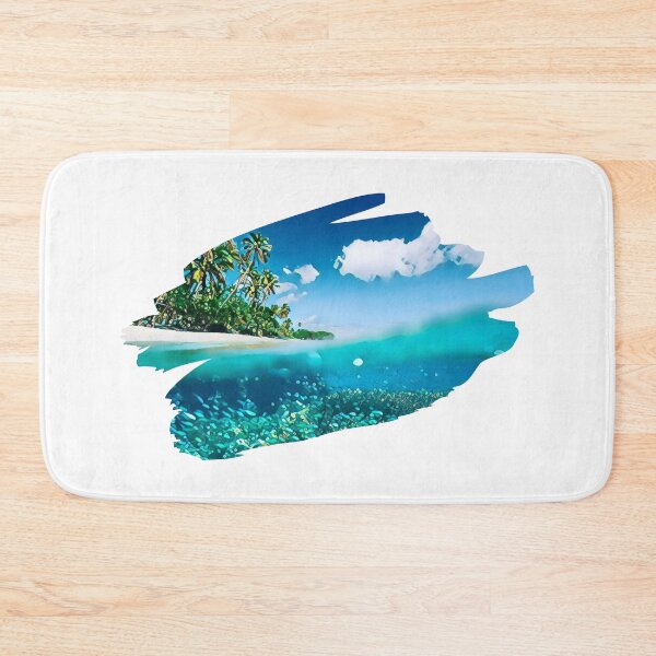 Item preview, Tropical Island Vibes Print. For an ocean lover, for a surfer, for a beach bum. designed and sold by Wentoo.