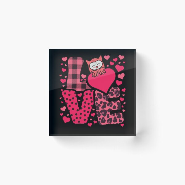 Item preview, Cute Kawaii Valentine Owl Love Hearts Valentines Day designed and sold by JokeGysen.