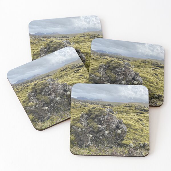 Item preview, Mossy lava field designed and sold by DrAgonPhotos.