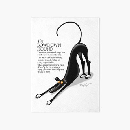 Aperçu de l'œuvre Bowdown Hound (avec légende) créée et vendue par RichSkipworth.