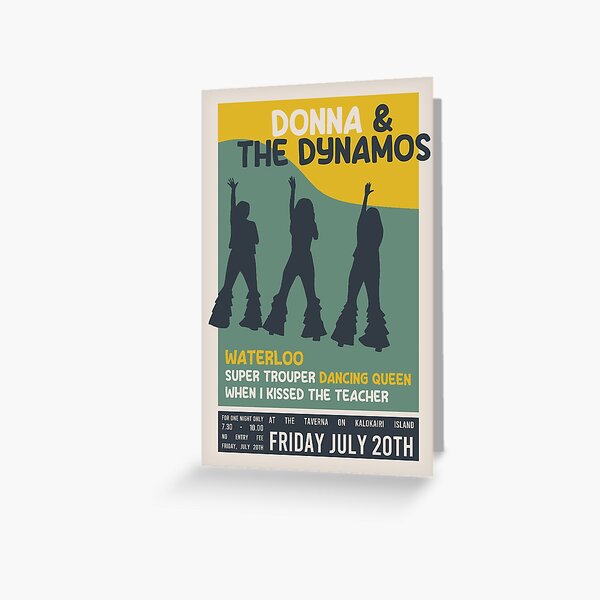 Donna & the Dynamos Poster for Sale by honeydesigns