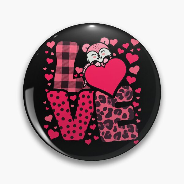 Item preview, Cute Kawaii Valentine Possum Opossum Love Hearts Valentines Day designed and sold by JokeGysen.
