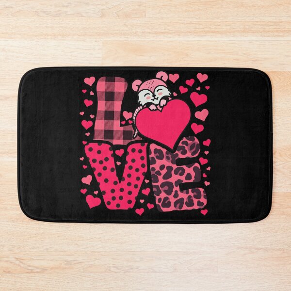 Item preview, Cute Kawaii Valentine Possum Opossum Love Hearts Valentines Day designed and sold by JokeGysen.