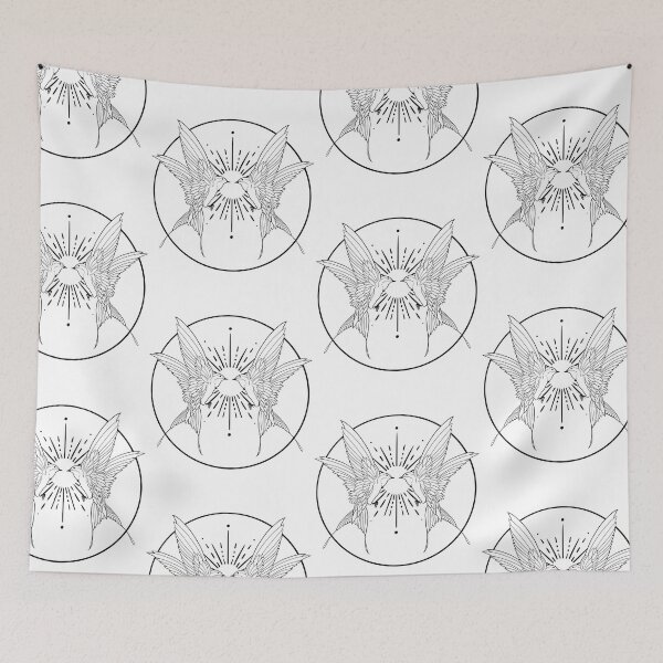 Item preview, Morning birds (line art) designed and sold by Cecilia Yamashita.