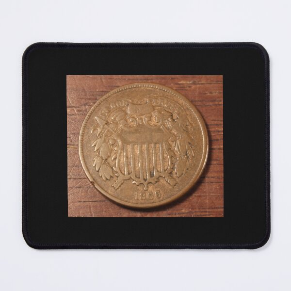 Item preview, 1866 Two Cent Piece  designed and sold by coinsxcrochet.
