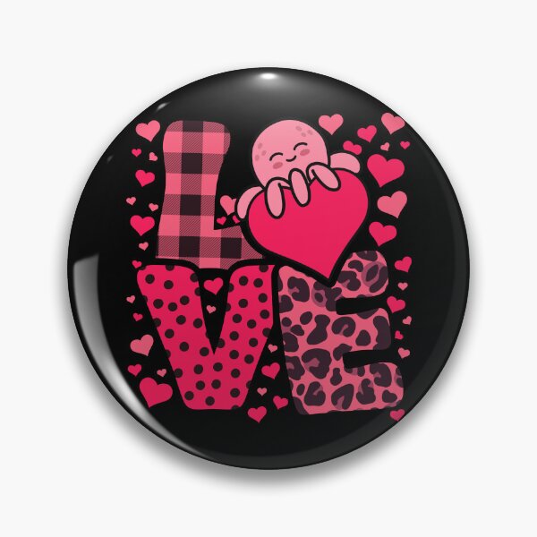 Item preview, Cute Kawaii Valentine Octopus Love Hearts Valentines Day designed and sold by JokeGysen.