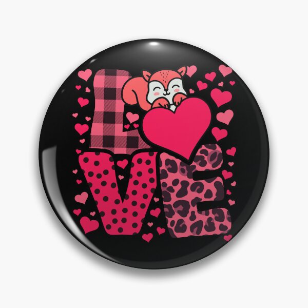 Item preview, Cute Kawaii Valentine Squirrel Love Hearts Valentines Day designed and sold by JokeGysen.