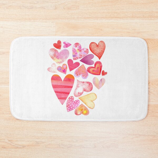 Item preview, watercolor hearts, valentine's day designed and sold by Tiny-Love ⭐⭐⭐⭐⭐.